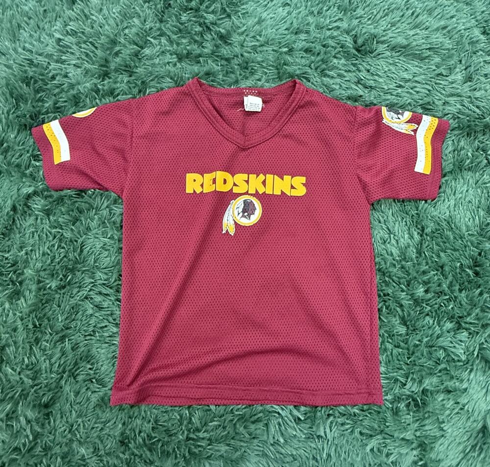 Vintage Franklin Washington Redskins NFL Mesh Jersey Youth M Maroon Fan Apparel